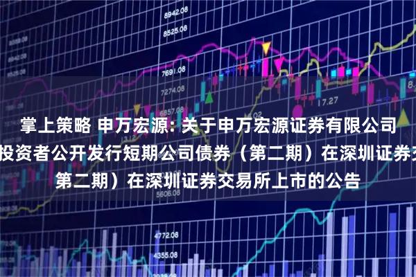 掌上策略 申万宏源: 关于申万宏源证券有限公司2025年面向专业投资者公开发行短期公司债券（第二期）在深圳证券交易所上市的公告