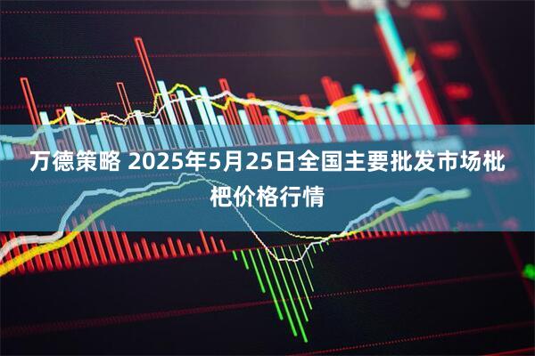 万德策略 2025年5月25日全国主要批发市场枇杷价格行情