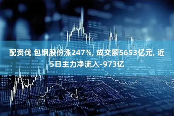 配资伐 包钢股份涨247%, 成交额5653亿元, 近5日主力净流入-973亿